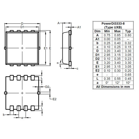 PowerDI3333 8 Type UXB